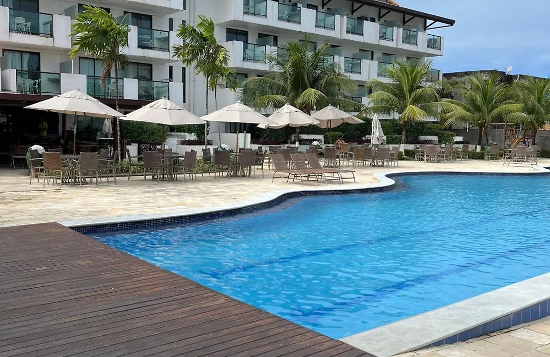 Flat Laguna Beach Vista Piscina 1 km Praia Principal Porto de Galinhas-1
